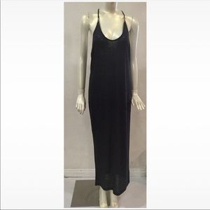 T by Alexander Wang Dark Gray Maxi Dress S